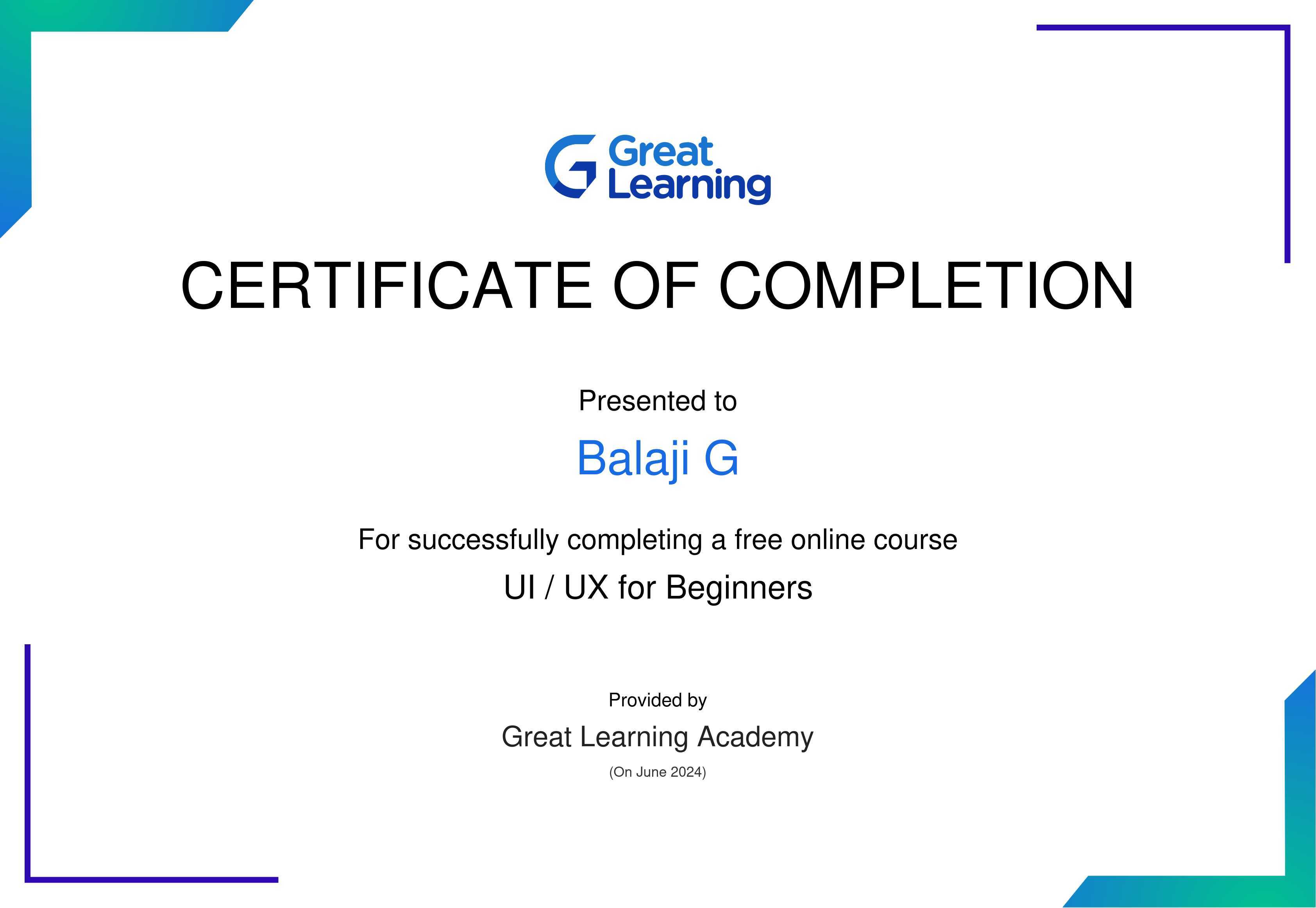 Certificate 3